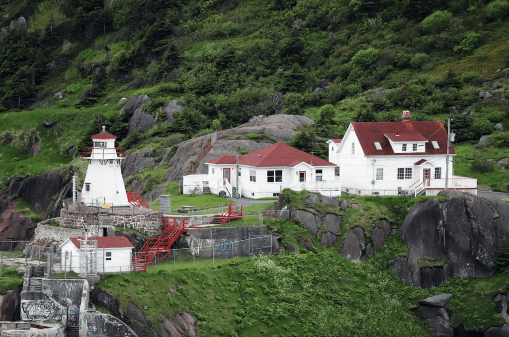 Fort Amherst Lighthouse in St. John's, Newfoundland