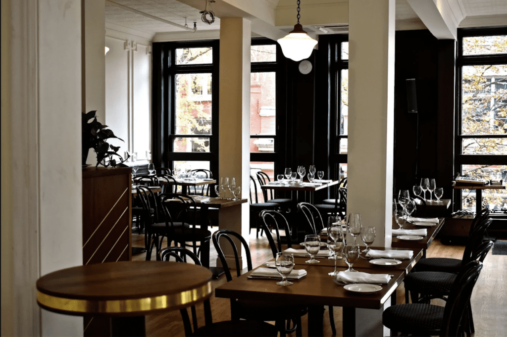 2nd Floor Gastown, a bright modern restaurant wedding venue space in Vancouver